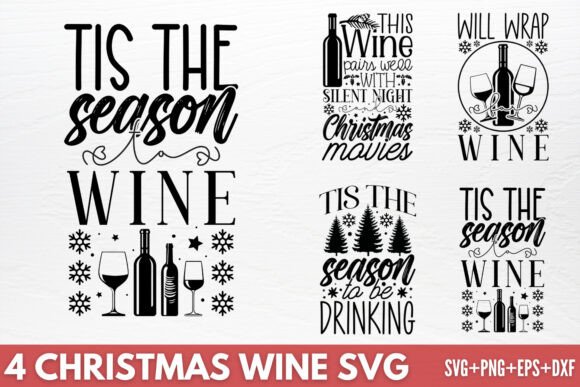 Download Christmas Wine SVG - Svg Collection