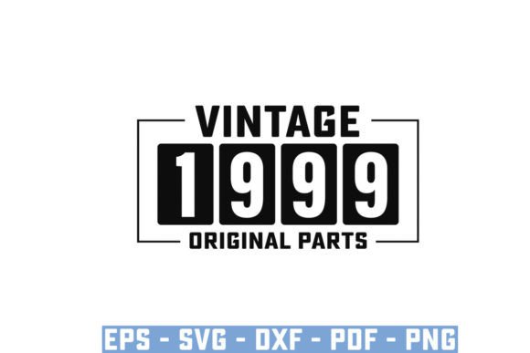 Download Vintage 1999 Original Parts Funny Svg - Svg Collection