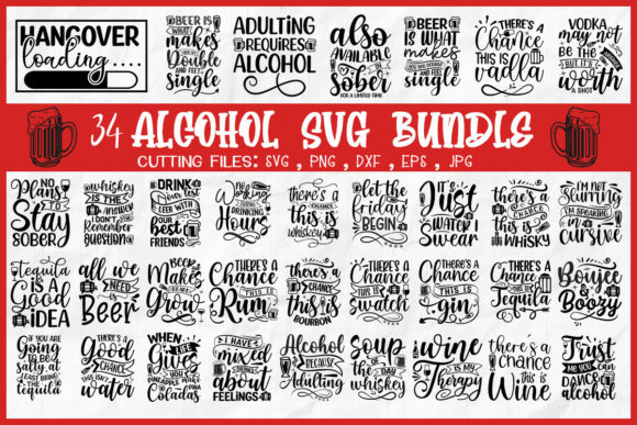 Download Alcohol SVG Bundle - Svg Collection