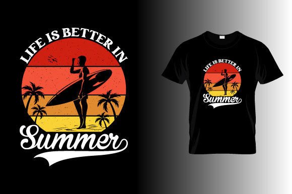 Download Summer T-shirt Design, Beach Svg Design - Svg Collection