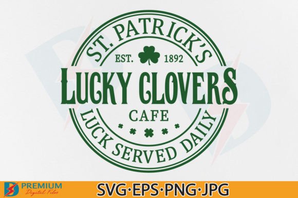 Download St Patricks Day, Lucky Clovers Cafe PNG - Lucky Collection
