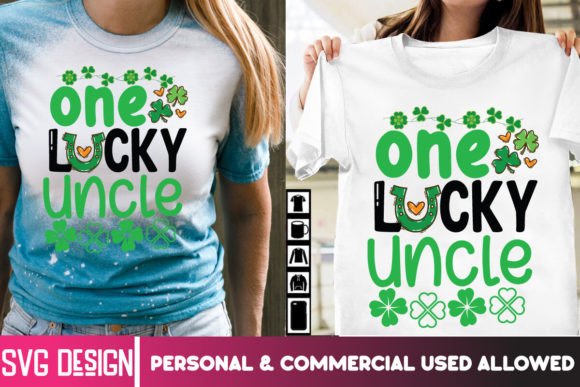 Download One Lucky Uncle SVG Cut File - Svg Collection