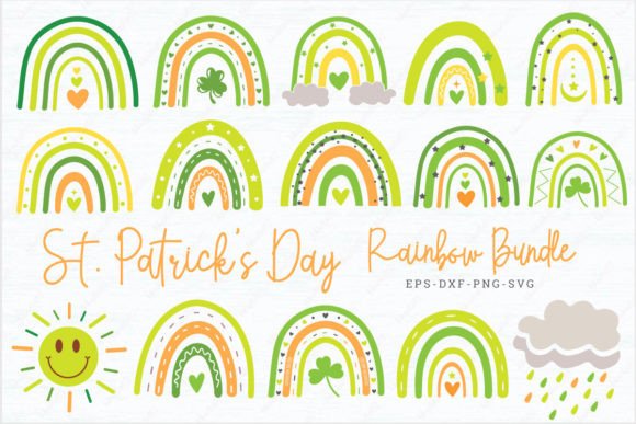 Download St. Patrick's Day Rainbow SVG Bundle. - Svg Collection