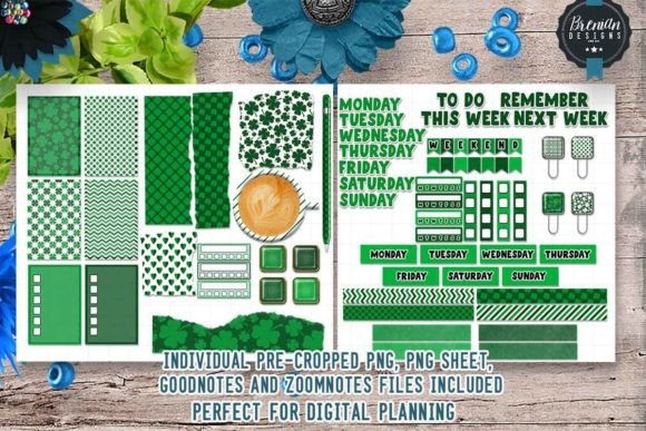 Download Clovers Galore Digital Stickers - Sticker Collection
