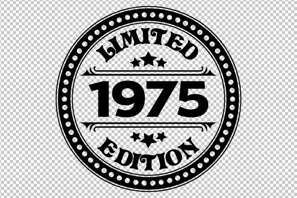 Download Limited Edition 1975 SVG EPS PNG - Svg Collection