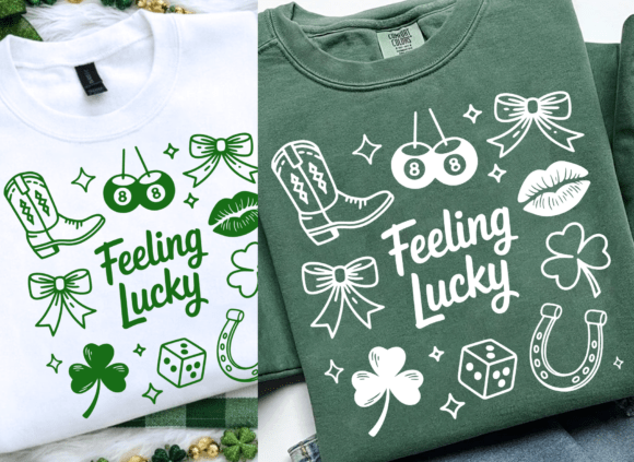Download Feeling Lucky St. Patrick's Day Doodle P - Lucky Collection
