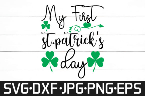 Download My First St.patrick's Day Svg - Svg Collection