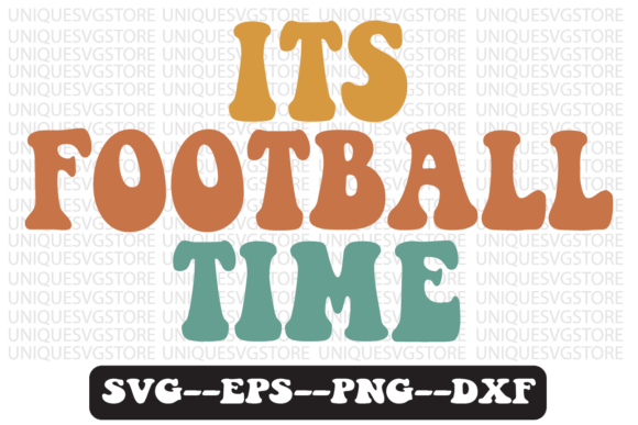 Download Its Football Time Retro Svg Design - Svg Collection