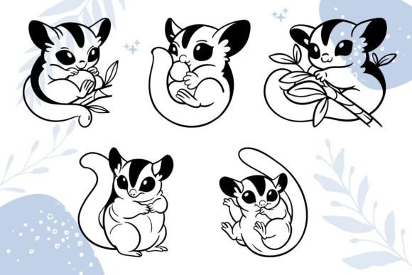 Download Sugar Glider SVG Bundles, Clipart - Svg Collection