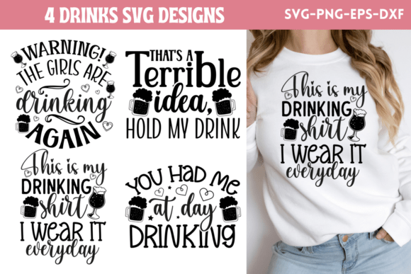 Download Drinks SVG Bundle, Drinking SVG Bundle 4 - Svg Collection