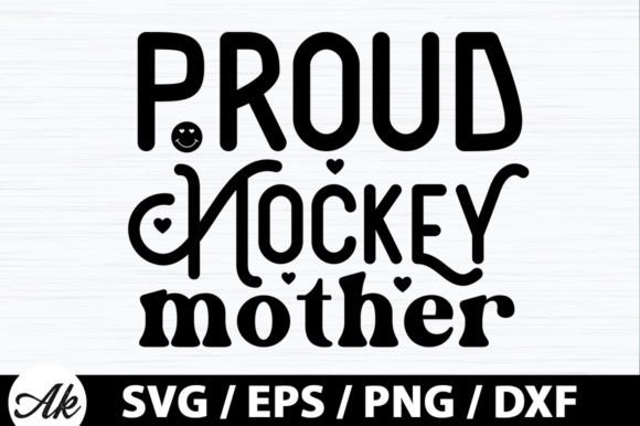 Download Proud Hockey Mother Retro SVG - Svg Collection