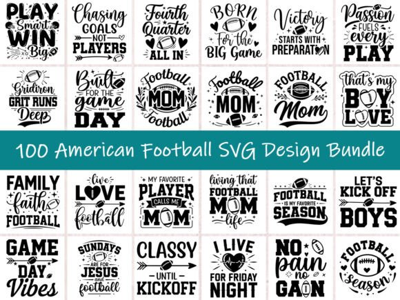 Download American Football SVG Design Bundle - Svg Collection