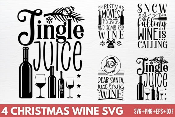 Download Christmas Wine SVG - Svg Collection