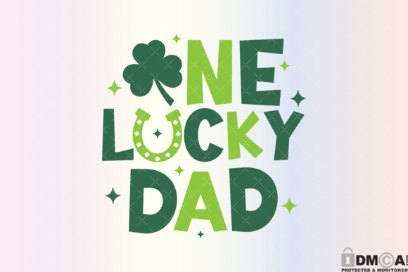 Download One Lucky Dad Svg PNG - Svg Collection
