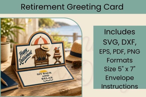 Download Retirement Greeting Card SVG - Svg Collection