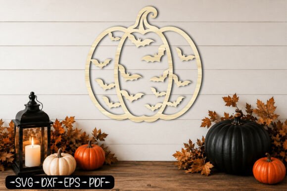 Download Flying Bats Pumpkin SVG - Svg Collection