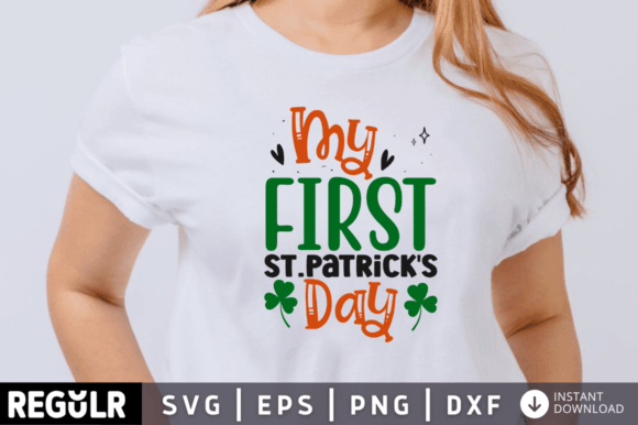 Download My First St.patrick's Day Svg Design - Svg Collection