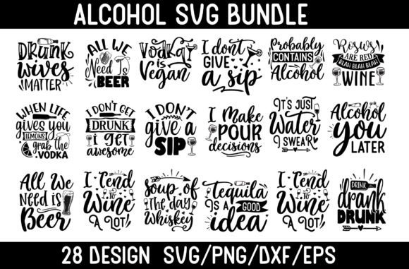 Download Alcohol Svg Bundle, Alcohol Quotes Svg B - Svg Collection