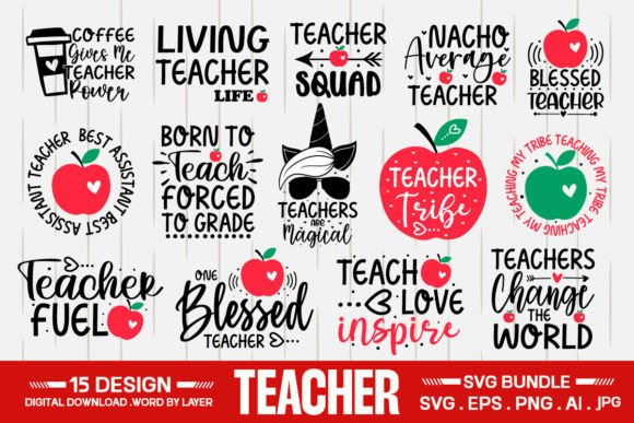 Download Teacher Svg Bundle,Teacher Bundle SVG, - Svg Collection