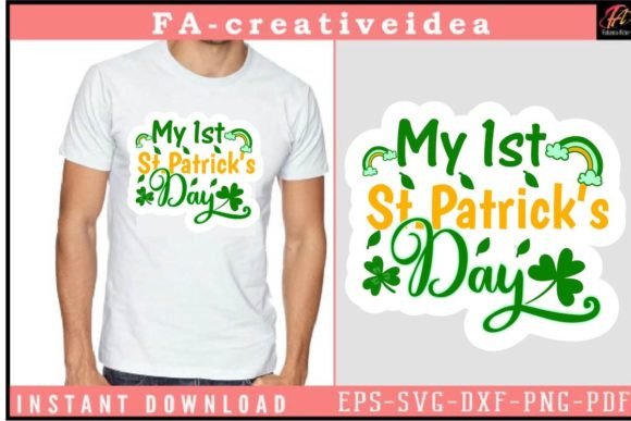 Download My First St.Patrick’s Day Svg Design - Svg Collection