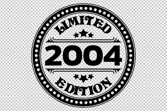Download Limited Edition 2004 SVG EPS PNG - Svg Collection
