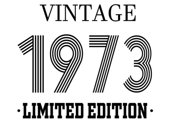 Download Vintage Since 1973 Svg, Birthday Svg, 49 - Svg Collection