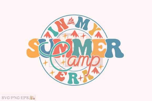 Download In My Summer Camp Era SVG T-shirt Design - Svg Collection