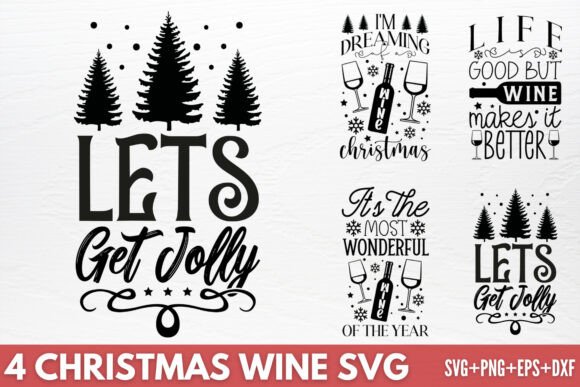 Download Christmas Wine SVG - Svg Collection