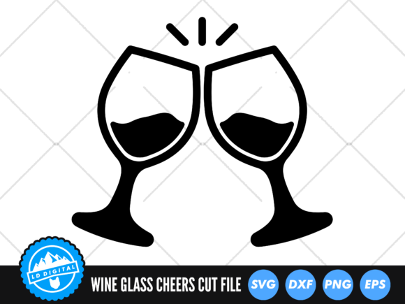 Download Wine Glass Cheers SVG | Wine Glass SVG - Svg Collection
