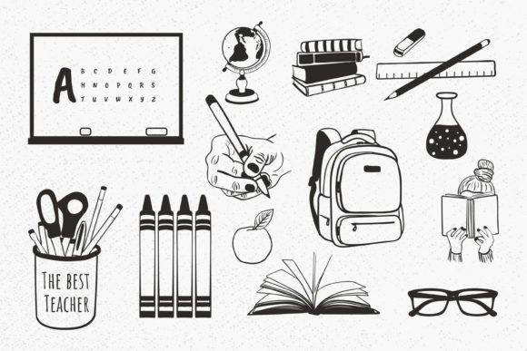 Download School Bundle Svg, Best Teacher Svg - Svg Collection