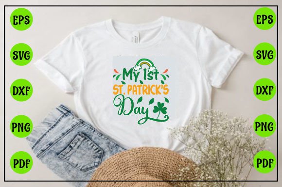 Download My First St.Patrick’s Day Svg Design - Svg Collection