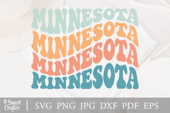 Download Minnesota Svg Wavy Design - Svg Collection