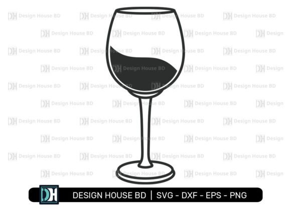 Download Wine Glass Svg, Silhouette, Png, Eps, Dxf - Svg Collection