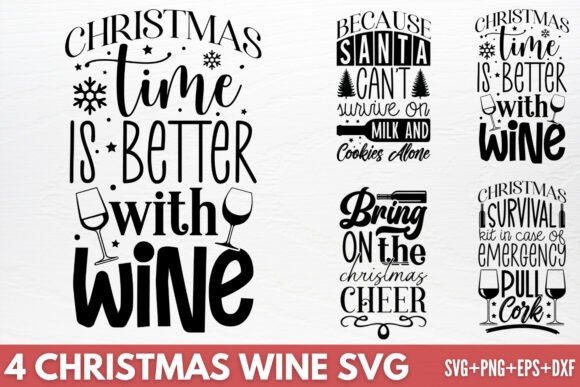 Download Christmas Wine SVG - Svg Collection