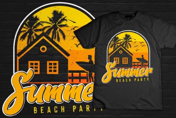 Download Summer Beach Retro Vintage T Shirts Svg - Svg Collection