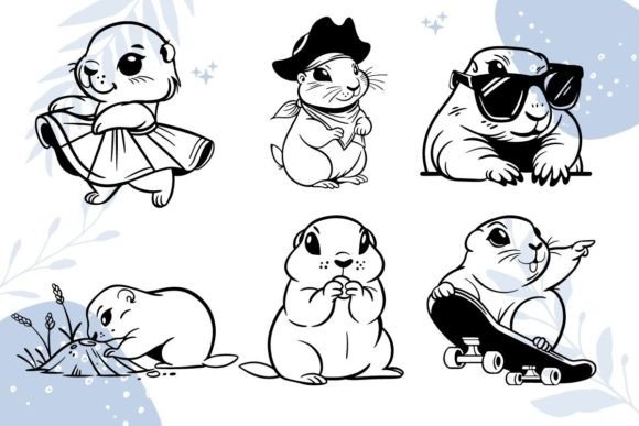 Download Cute Prairie Dog SVG Bundles, Clipart - Svg Collection