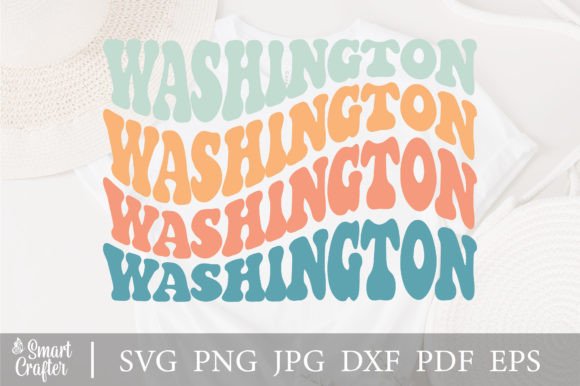 Download Washington Svg Wavy Design - Svg Collection