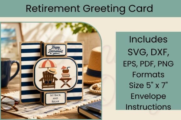Download Retirement Greeting Card SVG - Svg Collection