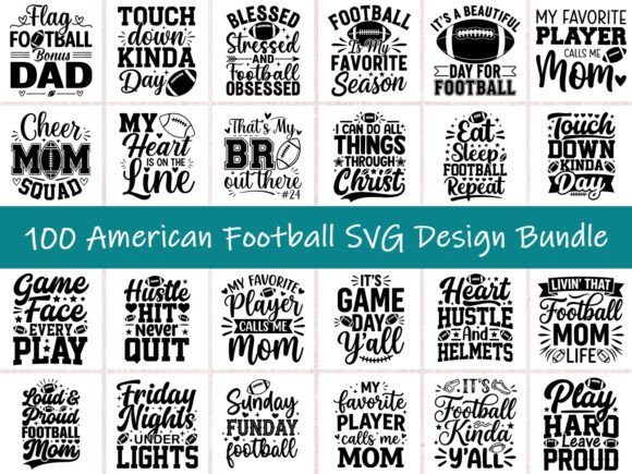 Download American Football SVG Design Bundle - Svg Collection