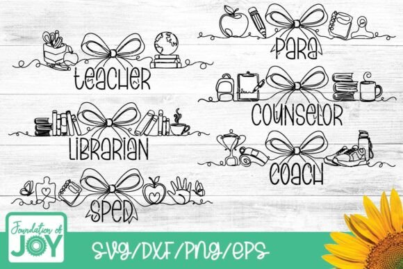 Download Teacher Bundle Svg, Continuous Line Png - Svg Collection