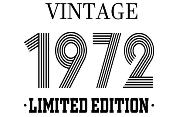 Download Vintage Since 1972 Svg, Birthday Svg, 50 - Svg Collection