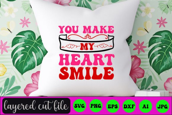 Download You Make My Heart Smile RETRO SVG - Svg Collection