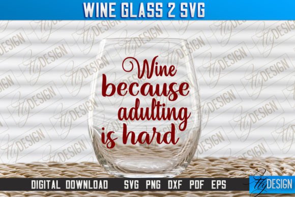 Download Wine Glass SVG Design | Alcohol SVG V.2 - Svg Collection