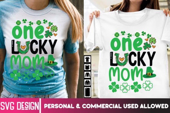 Download One Lucky Mom SVG Cut File - Svg Collection